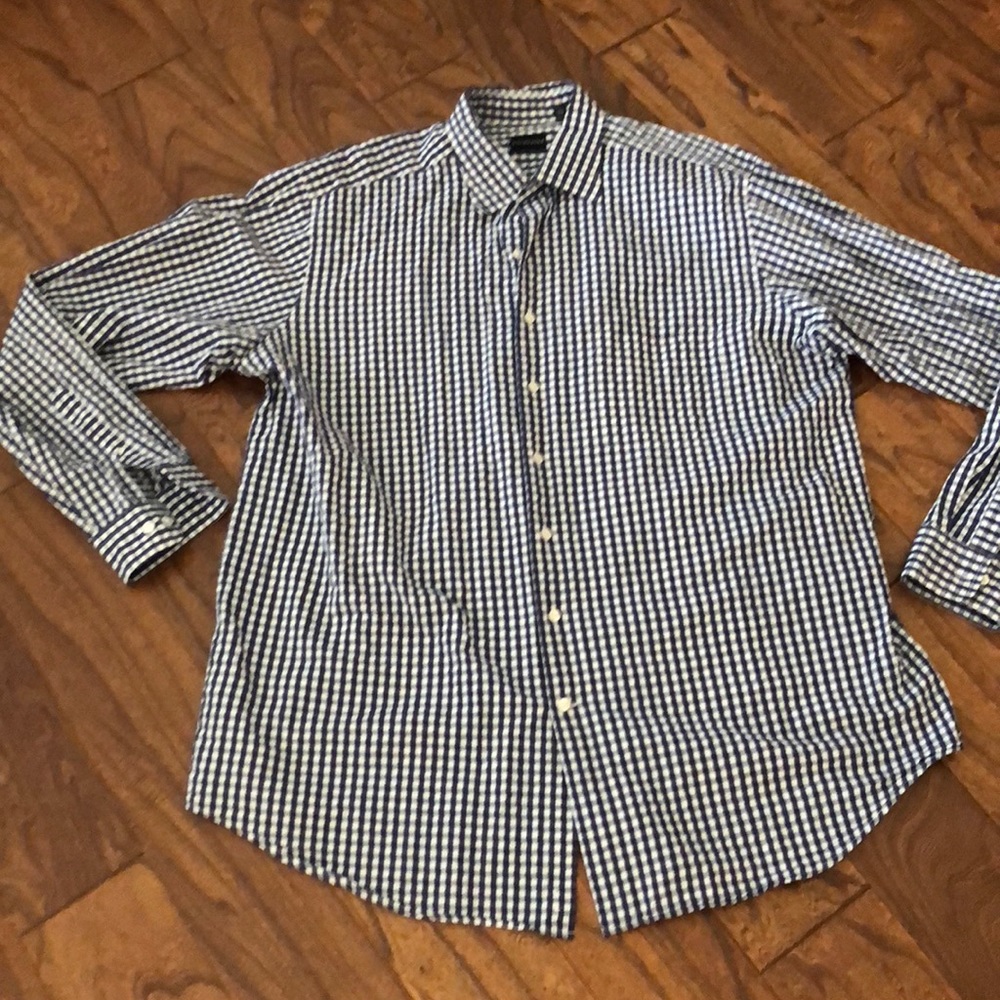 Rochester blue/white plaid